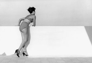 Bañista, Italia, c.1955 (gelatina de plata)
