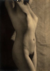 Desnudo femenino (foto b/n)