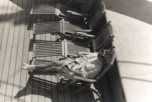 Pasajero a bordo del crucero "Oceania", del álbum "At the Edge of Oceania 28th July to 10th August 1935".