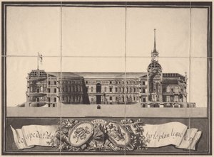 Castillo de San Miguel en San Petersburgo, 1797