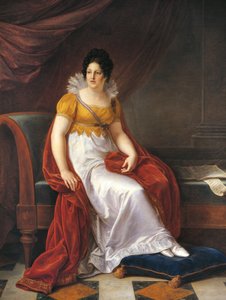Retrato de María Luisa, Duquesa de Parma (Viena) de Vincenzo Camuccini