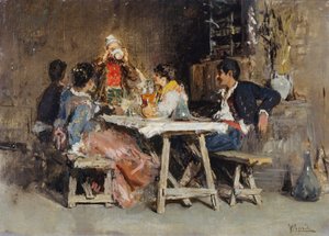 Cena de boda de Vincenzo Caprile