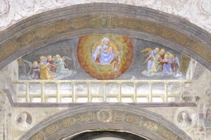 Dios y querubines de Vincenzo Foppa