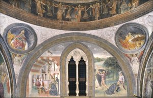 Escenas de la vida de San Pedro Mártir, 1466-68 de Vincenzo Foppa