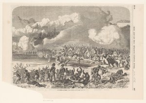 Batalla de Custoza, 1866 Die Schlacht con Custoza (título sobre objeto)