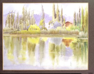 Lago Dal, Cachemira de Violet M. Minchin