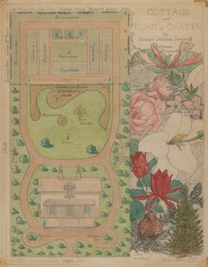 Plano de Planta para Cabaña, c. 1936 de Virginia Richards