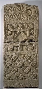 Lápida visigoda, siglos V-VI
