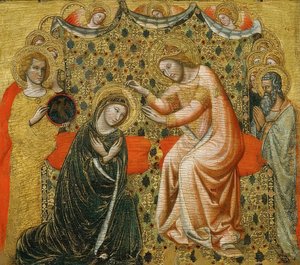 La coronación de María de Vitale da Bologna