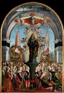 Ciclo de la vida de Santa Úrsula: La apoteosis de Santa Úrsula (último episodio) de Vittore Carpaccio