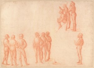 Grupos de figuras masculinas de Vittore Carpaccio