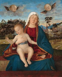 Madonna y Niño, c.1505-10 de Vittore Carpaccio