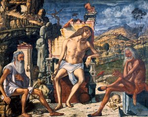 La meditación sobre la pasión, c1510 de Vittore Carpaccio