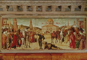 El Triunfo de San Jorge, 1501-7 de Vittore Carpaccio