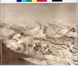Panorama de los Alpes de Vittorio Sella