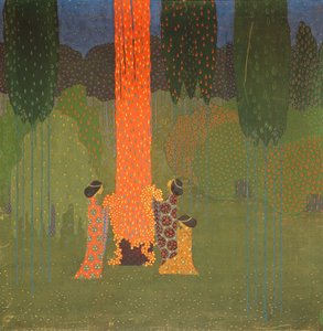Reunión mística de Vittorio Zecchin