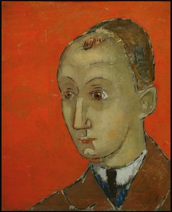 Autorretrato, 1920s de Vladimir Alexeevich Komarovsky