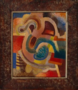 Composición abstracta No 8, 1913 de Daniel Vladimir Baranoff Rossine