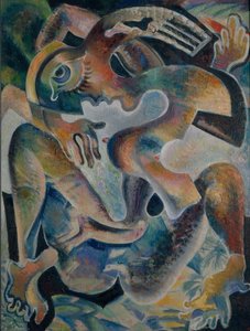 Desnudo en una Abstracción
