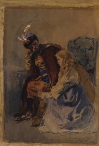 Mazepa con María de Vladimir Egorovic Makovsky