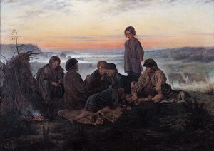 El Claro de Bezhin, 1869 de Vladimir Egorovic Makovsky