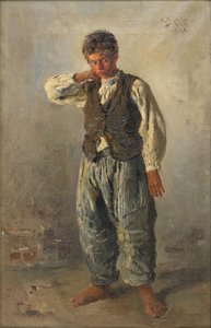 El joven pilluelo, 1883 de Vladimir Egorovic Makovsky