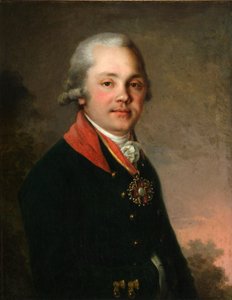 Retrato de Alexander Dmitriyevich Arsenyev de Vladimir Lukich Borovikovsky