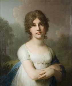 Retrato de la condesa Yekaterina Gavriilovna Gagarina 1783-1861, 1801 de Vladimir Lukich Borovikovsky