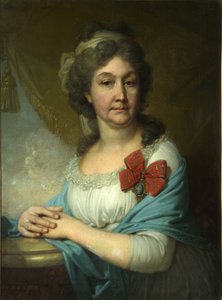 Retrato de la baronesa Varvara Vasilyeva, 1800 de Vladimir Lukich Borovikovsky