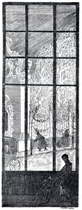 Ilustración para La Ronda de las Estaciones de K. Balmont, 1907 de Vladimir Petrovich Drittenpreis