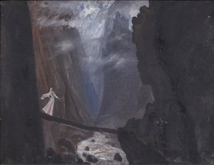 Diseño de escenario para la ópera Béla de A. Alexandrov de Vladimir Vladimirovich Dmitriyev