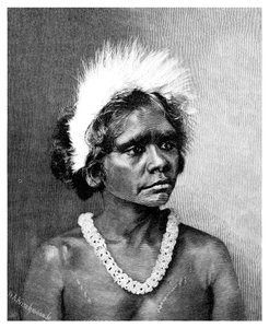 Una mujer aborigen, 1886