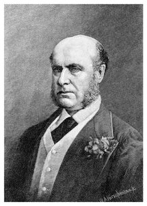 Sir Hercules Robinson, administrador colonial británico, 1886 de WA Hirschmann