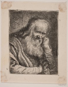 Un anciano barbudo de W.A. Müller