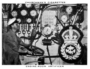 Artífice de sala de máquinas, 1937