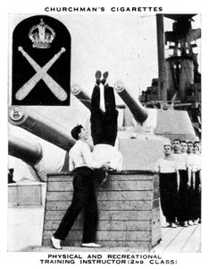 Instructor de Entrenamiento Físico y Recreativo, 2ª Clase, 1937 de WA and AC Churchman