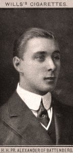 H.H, PR. Alejandro de Battenberg, 1908