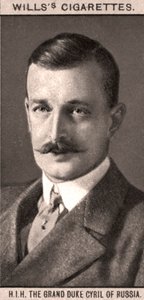 S.A.I. El Gran Duque Cirilo de Rusia, 1908. de WD and HO Wills