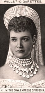 S.M.I, La Emperatriz Viuda de Rusia, 1908 de WD and HO Wills