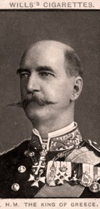 El Rey de Grecia, 1908 de WD and HO Wills