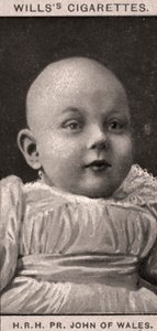 S.A.R., P.R., Juan de Gales, 1908 de WD and HO Wills