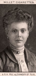 S.A.R., PSS. Alejandro de Teck, 1908 de WD and HO Wills
