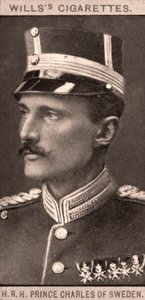 S.A.R. Príncipe Carlos de Suecia, 1908