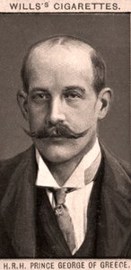 S.A.R. el Príncipe Jorge de Grecia, 1908 de WD and HO Wills