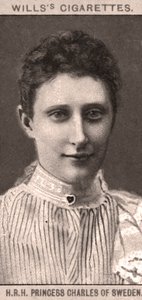 S.A.R. Princesa Carlos de Suecia, 1908 de WD and HO Wills
