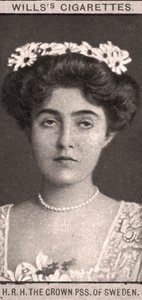 S.A.R. La Princesa Heredera de Suecia, 1908 de WD and HO Wills