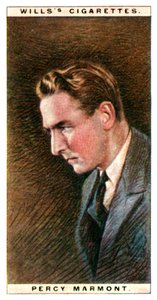 Percy Marmont 1883-1977, actor inglés, 1928 de WD and HO Wills