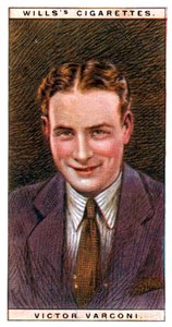 Victor Varconi, actor húngaro, 1928 de WD and HO Wills