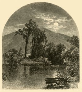 Río Hoosac, North Adams, 1874 de W.H. Morse