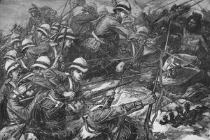 La Batalla de Tamai, c. 1885